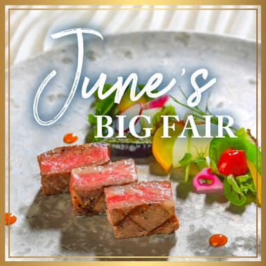 ＼6月のBIGフェア／21日・22日は試食つき！ガーデンパーティー×星空チャペル体験！BIGフェア♡